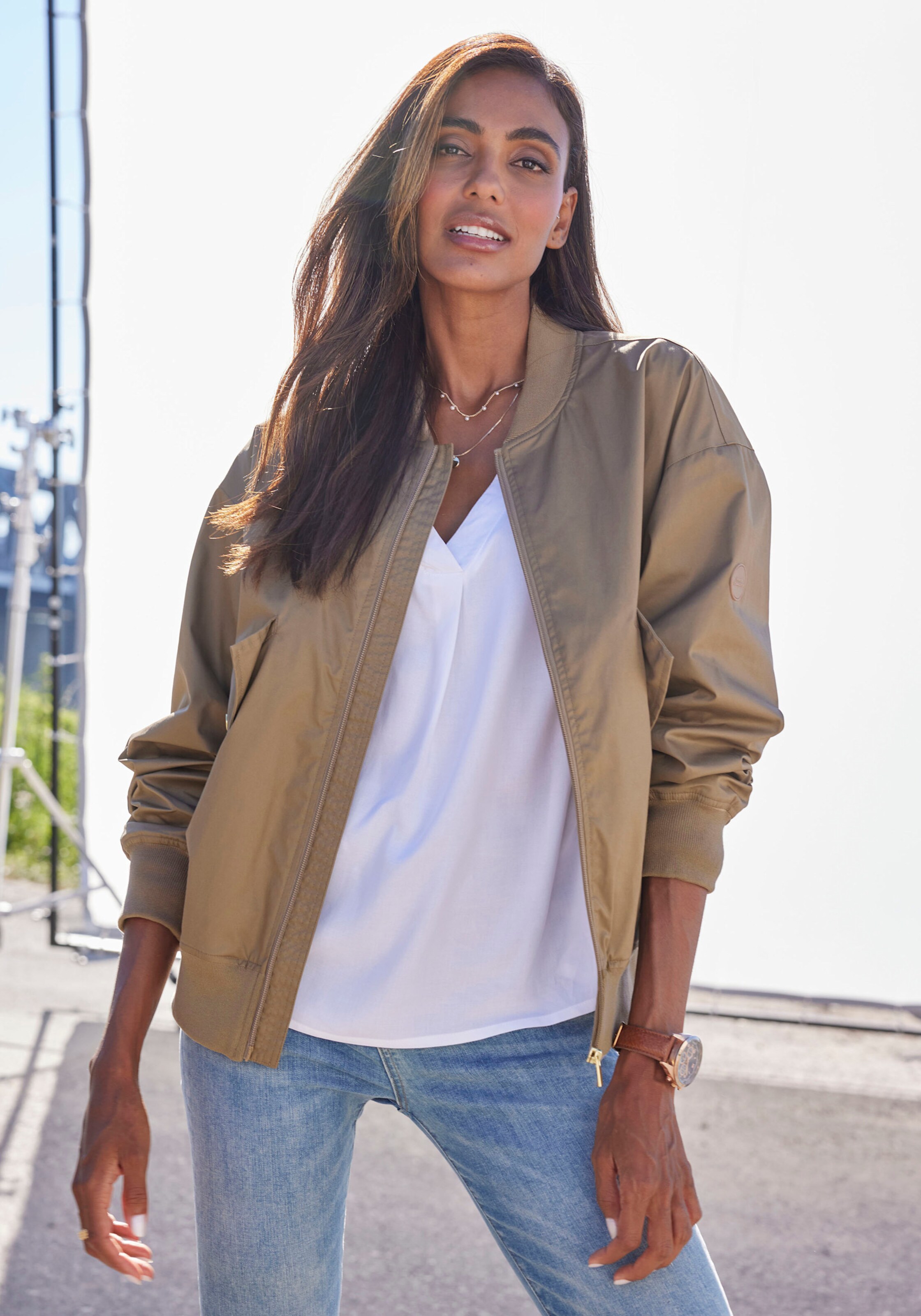 Blouson jacke khaki Clearance
